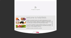 Desktop Screenshot of hollyfields.org.uk